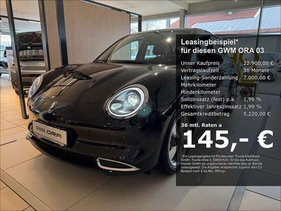 Gebraucht Ora 03 125 kW (171 PS) 2023 Schwarz Kleinwagen