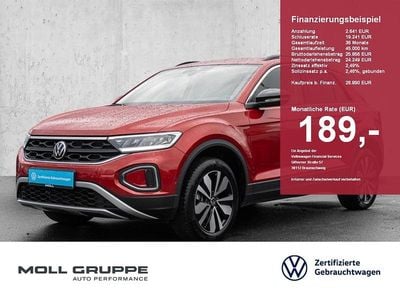 Gebraucht VW T-Roc Goal 116 PS (85 kW) 2025 Kings red metallic SUV