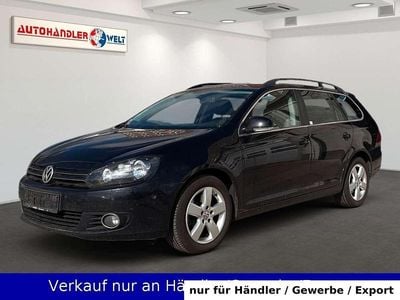 Gebraucht VW Golf VI 140 PS (102 kW) 2010 Schwarz Kleinwagen