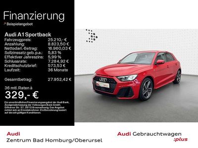 Gebraucht Audi A1 S-Line 116 PS (85 kW) 2025 Progressivrot metallic Limousine