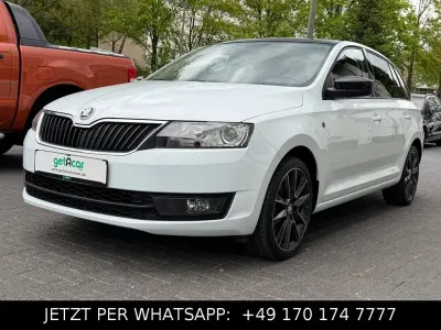 Käytetty Skoda Rapid Style 105 HP (77 kW) 2015 Valkoinen Viistoperä