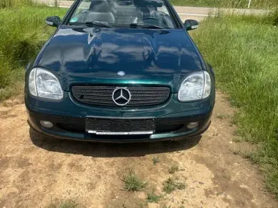Gebraucht Mercedes SLK200 Edition 163 PS (119 kW) 2003 Grün Cabrio