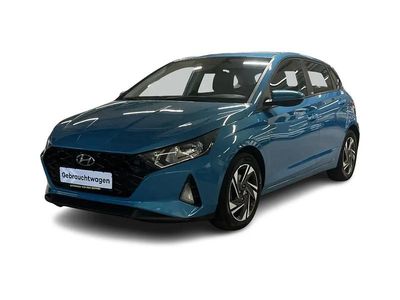 Gebraucht Hyundai i20 Trend 74 PS (54 kW) 2021 Blau Kleinwagen