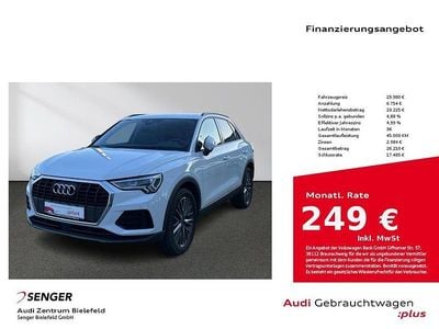 Gebraucht Audi Q3 S-Line 245 PS (180 kW) 2022 Gletscherweiß metallic SUV