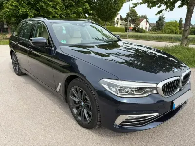 Gebraucht BMW 530 Luxury Line 265 PS (194 kW) 2017 Blau Kombi