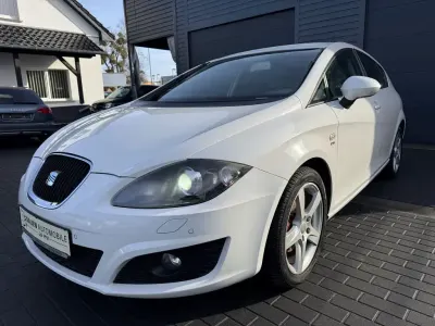 Gebraucht Seat Leon Sport 125 PS (91 kW) 2009 Weiß Kleinwagen