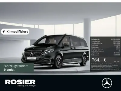 Gebraucht Mercedes V300 Exclusive 237 PS (174 kW) 2026 Schwarz / obsidianschwarz Van / Kleinbus