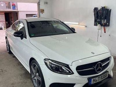 Usata Mercedes C200 AMG 184 CV (135 kW) 2016 Bianco Coupé