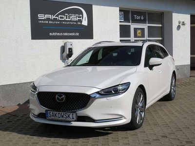 Gebraucht Mazda 6 Sports-Line 194 PS (142 kW) 2023 Snowflake white Kombi