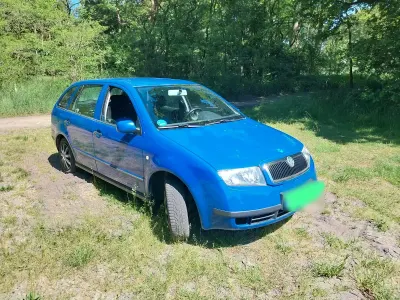 Gebraucht Skoda Fabia 75 PS (55 kW) 2004 Blau Kombi