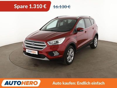 Usata Ford Kuga Titanium 150 CV (110 kW) 2018 Rosso SUV