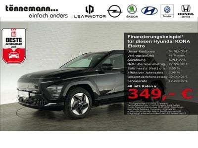 Abyss black Gebraucht 2025 Hyundai Kona Trend SUV | 34.824 € (Guter Preis)
