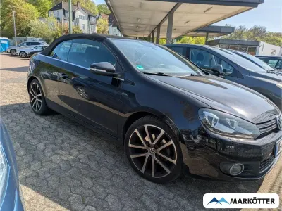 Gebraucht VW Golf Cabriolet LOUNGE 122 PS (89 kW) 2015 Schwarz Cabrio