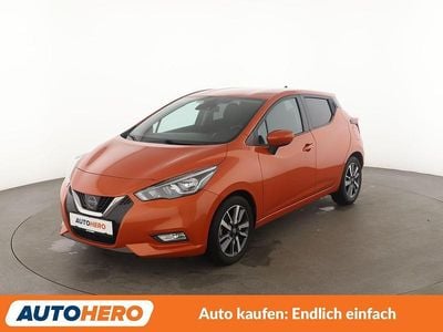 Gebraucht Nissan Micra N-Connecta 90 PS (66 kW) 2017 Orange Limousine