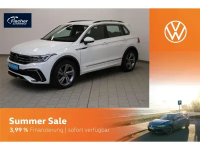 Gebraucht VW Tiguan R-line 150 PS (110 kW) 2024 Weiss SUV