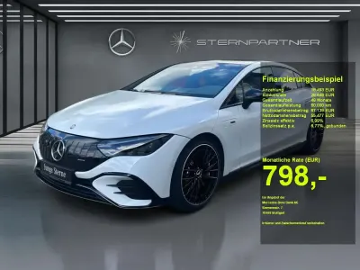 Gebraucht Mercedes EQE AMG 43 AMG 350 kW (476 PS) 2025 Weiß Limousine
