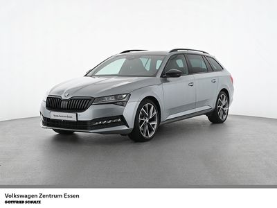 gebraucht Skoda Superb Combi Sportline TDI DSG AHK Navi Pano