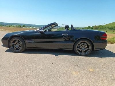 Gebraucht Mercedes SL500 387 PS (284 kW) 2007 Schwarz Cabrio