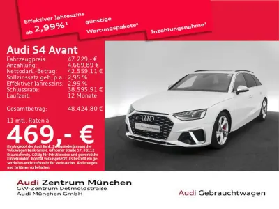 Brugt Audi S4 Design 341 HK (250 kW) 2023 Hvid Stationcar