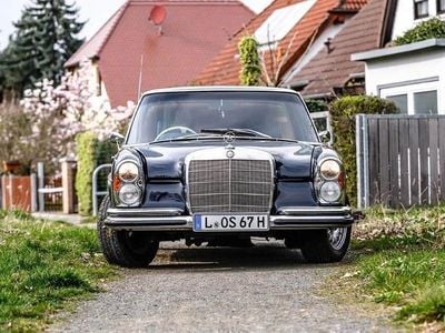 Brugt Mercedes S250 150 HK (110 kW) 1967 Blå Sedan
