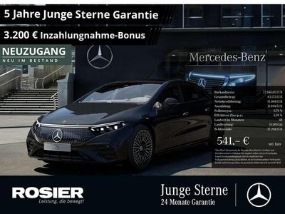 Gebraucht Mercedes EQS580 AMG 385 kW (524 PS) 2023 Schwarz / obsidianschwarz (metallic) Limousine