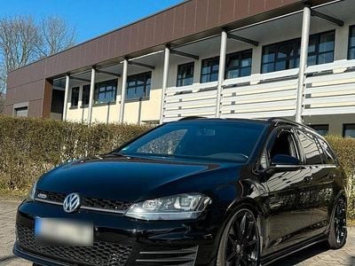 Gebraucht VW Golf VII GTD 184 PS (135 kW) 2015 Schwarz Kombi
