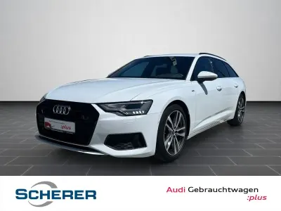 Gebraucht Audi A6 Business 204 PS (150 kW) 2023 Gletscherweiß metallic (metallic) Limousine