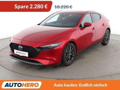 Gebraucht Mazda 3 Selection 122 PS (89 kW) 2019 Rot Limousine