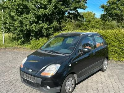 Gebraucht Chevrolet Matiz 66 PS (48 kW) 2008 Schwarz Kleinwagen