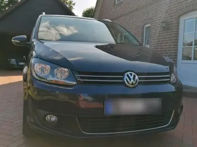 Gebraucht VW Touran 105 PS (77 kW) 2015 Blau Van / Kleinbus