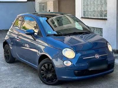Gebraucht Fiat 500 85 PS (62 kW) 2011 Blau Kleinwagen