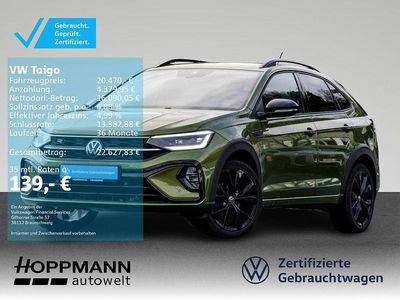 Visual green metallic Gebraucht 2022 VW Taigo R-line SUV | 20.470 € (Fairer Preis)