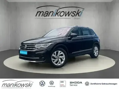 Gebraucht VW Tiguan Elegance 150 PS (110 kW) 2021 Schwarz SUV