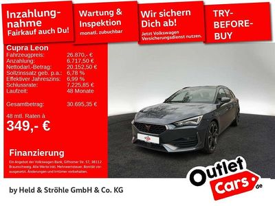 Gebraucht Cupra Leon VZ 245 PS (180 kW) 2022 "magnetic tech" metallic Kombi