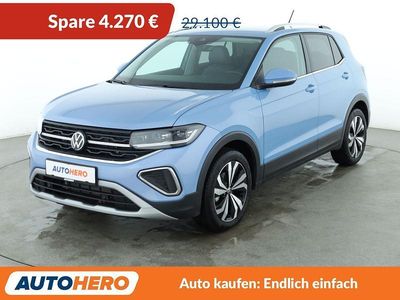 Gebraucht VW T-Cross Style 150 PS (110 kW) 2024 Blau SUV