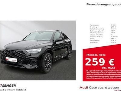 Gebraucht Audi Q5 Sportback S-Line 204 PS (150 kW) 2023 Schwarz SUV