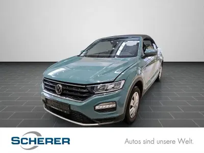 Używany VW T-Roc Cabriolet Style 150 KM (110 kW) 2021 Zielony Kabriolet