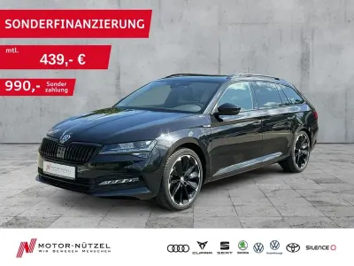 Gebraucht Skoda Superb SportLine 200 PS (147 kW) 2023 Schwarzmagic perleffekt Kombi
