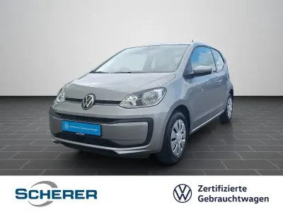 Gebraucht VW up! move up! 65 PS (47 kW) 2021 Tungsten silver metallic (metallic) Kleinwagen
