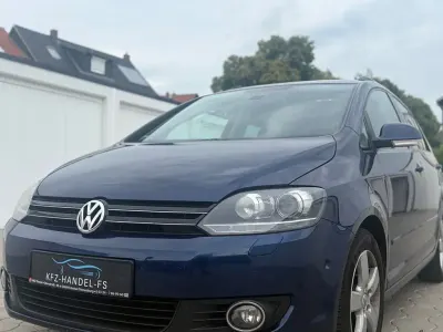 Gebraucht VW Golf Plus Cross Team 105 PS (77 kW) 2010 Blau Van / Kleinbus