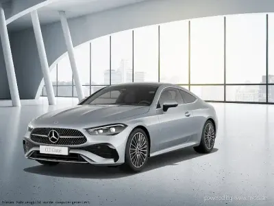 Brugt Mercedes CLE220 AMG 197 HK (144 kW) 2025 Sølv Coupe