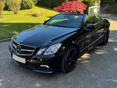 Brugt Mercedes E500 Elegance 387 HK (284 kW) 2011 Sort Cabriolet