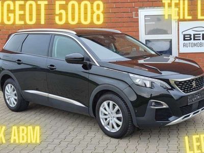 gebraucht Peugeot 5008 LED AHK Memory Teilleder 8 x Alu