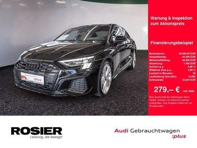 Mythosschwarz metallic Gebraucht 2024 Audi S3 Ambiente Limousine | 39.990 € (Fairer Preis)