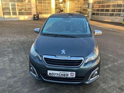 Gebraucht Peugeot 108 Style 72 PS (52 kW) 2018 Grey mica 1e0/metallic Kleinwagen