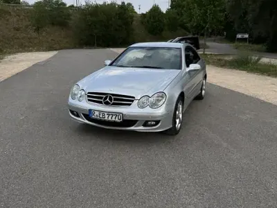 Gebraucht Mercedes CLK200 Avantgarde 184 PS (135 kW) 2008 Silber Coupé