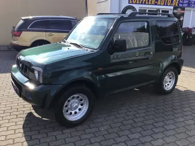 Gebraucht Suzuki Jimny 80 PS (58 kW) 2000 Grün SUV