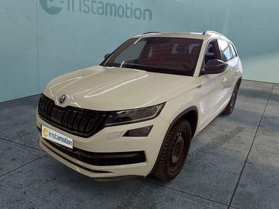 Weiß Gebraucht 2022 Skoda Kodiaq SportLine SUV | 39.630 € (Teuer)