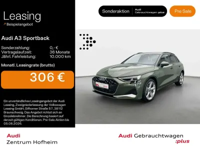 Gebraucht Audi A3 Advanced 204 PS (150 kW) 2025 Distriktgrün metallic Limousine