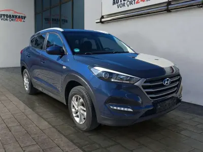 Gebraucht Hyundai Tucson Classic 132 PS (97 kW) 2018 Stargazing blue (blau) SUV